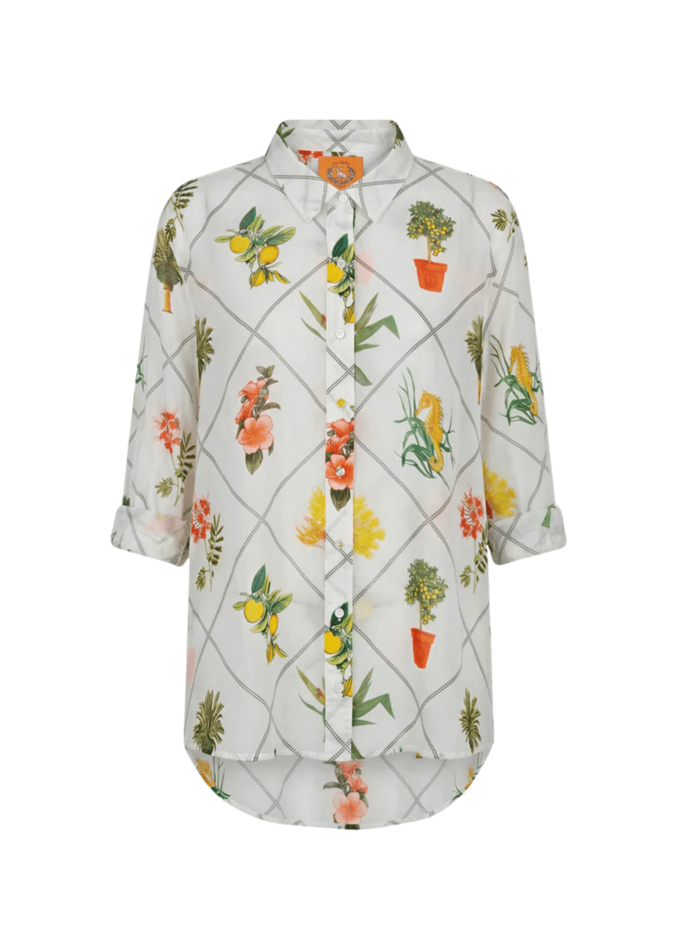 Coniglio Palm Beach Classic Button Down - Vermillion