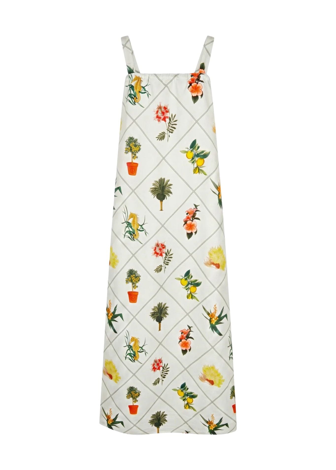 Coniglio Palm Beach Low Back Tie Maxi Dress - Vermillion