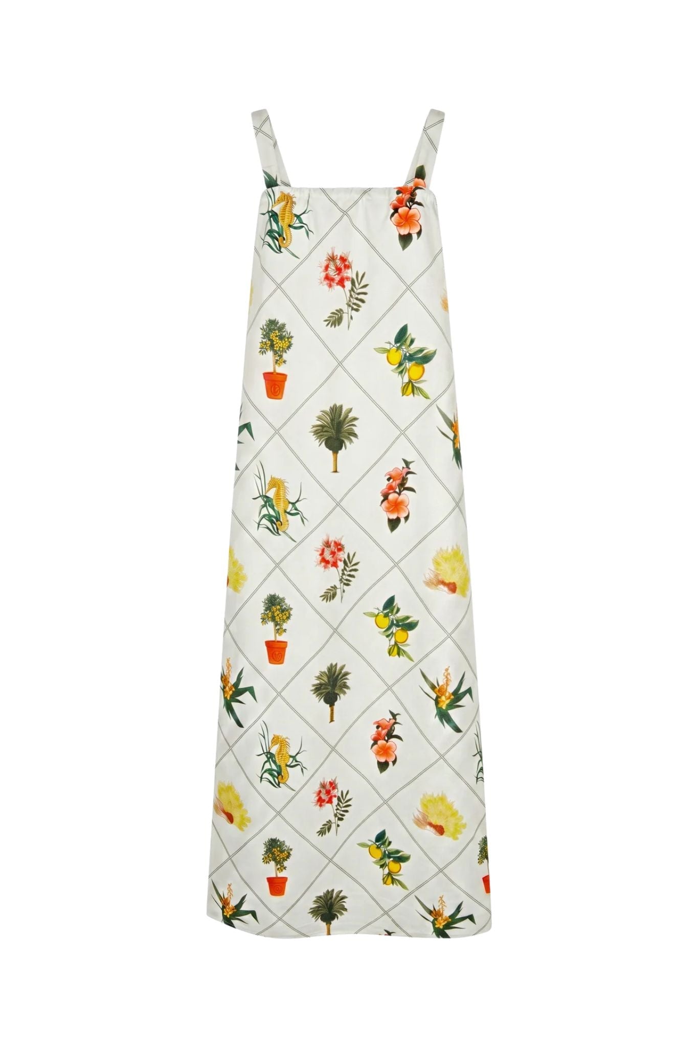 Coniglio Palm Beach Low Back Tie Maxi Dress - Vermillion