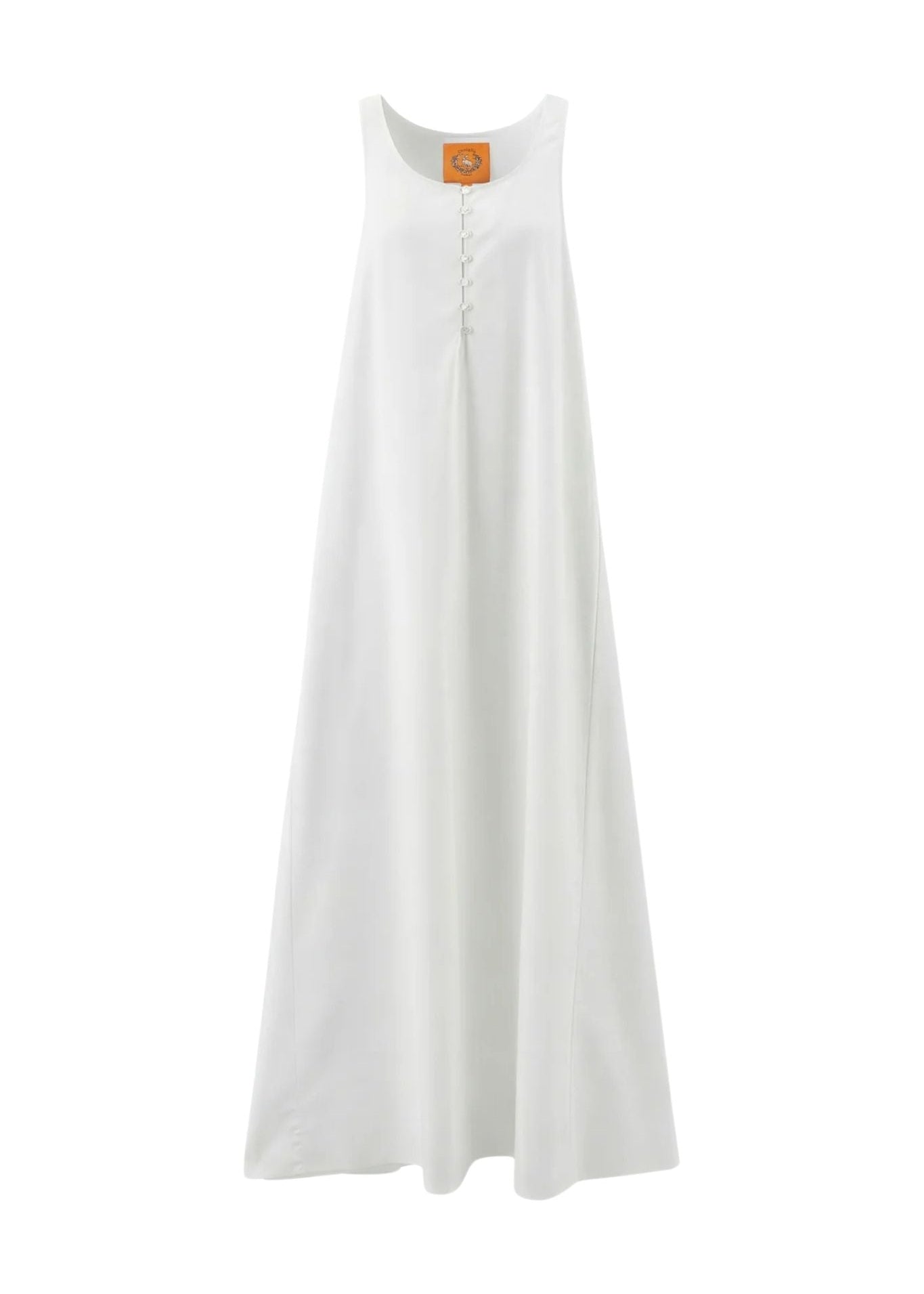 Coniglio Queens Midi Dress - Vermillion