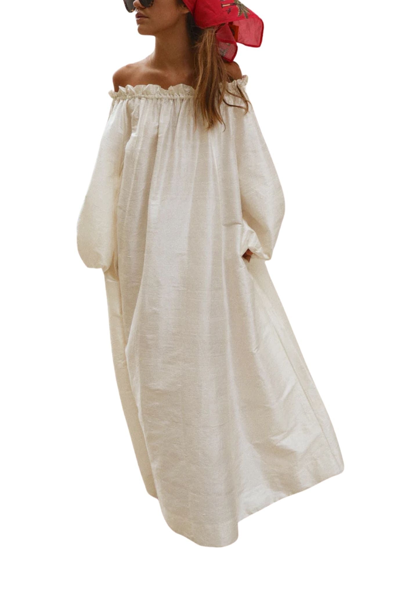 Coniglio Worth Maxi Dress - Vermillion