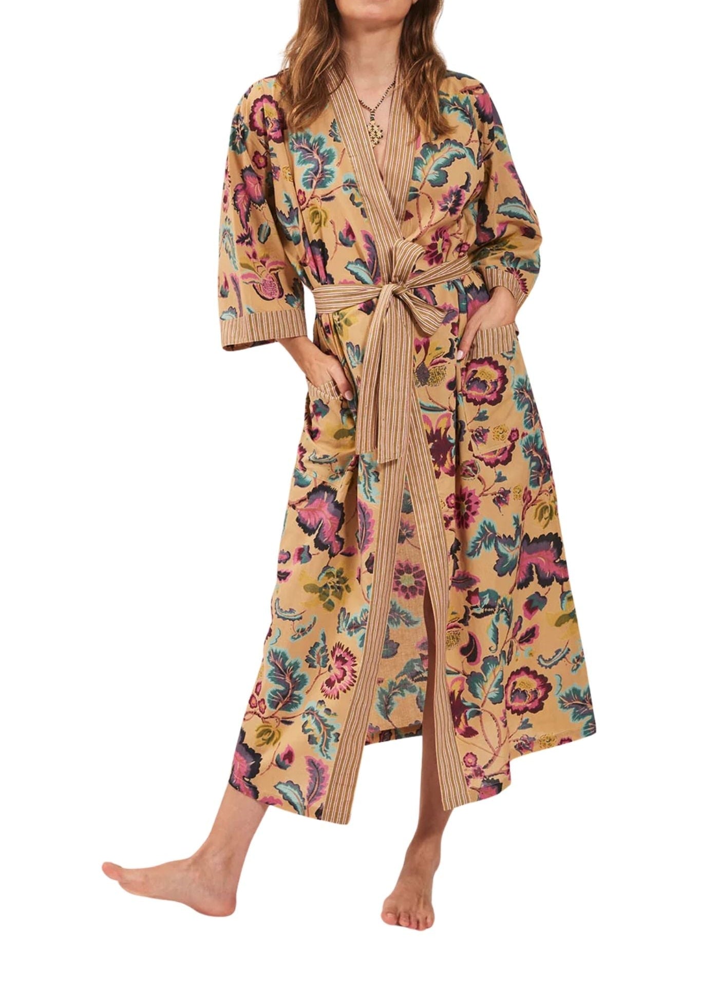 Curiosity Lab Kimono - Vermillion