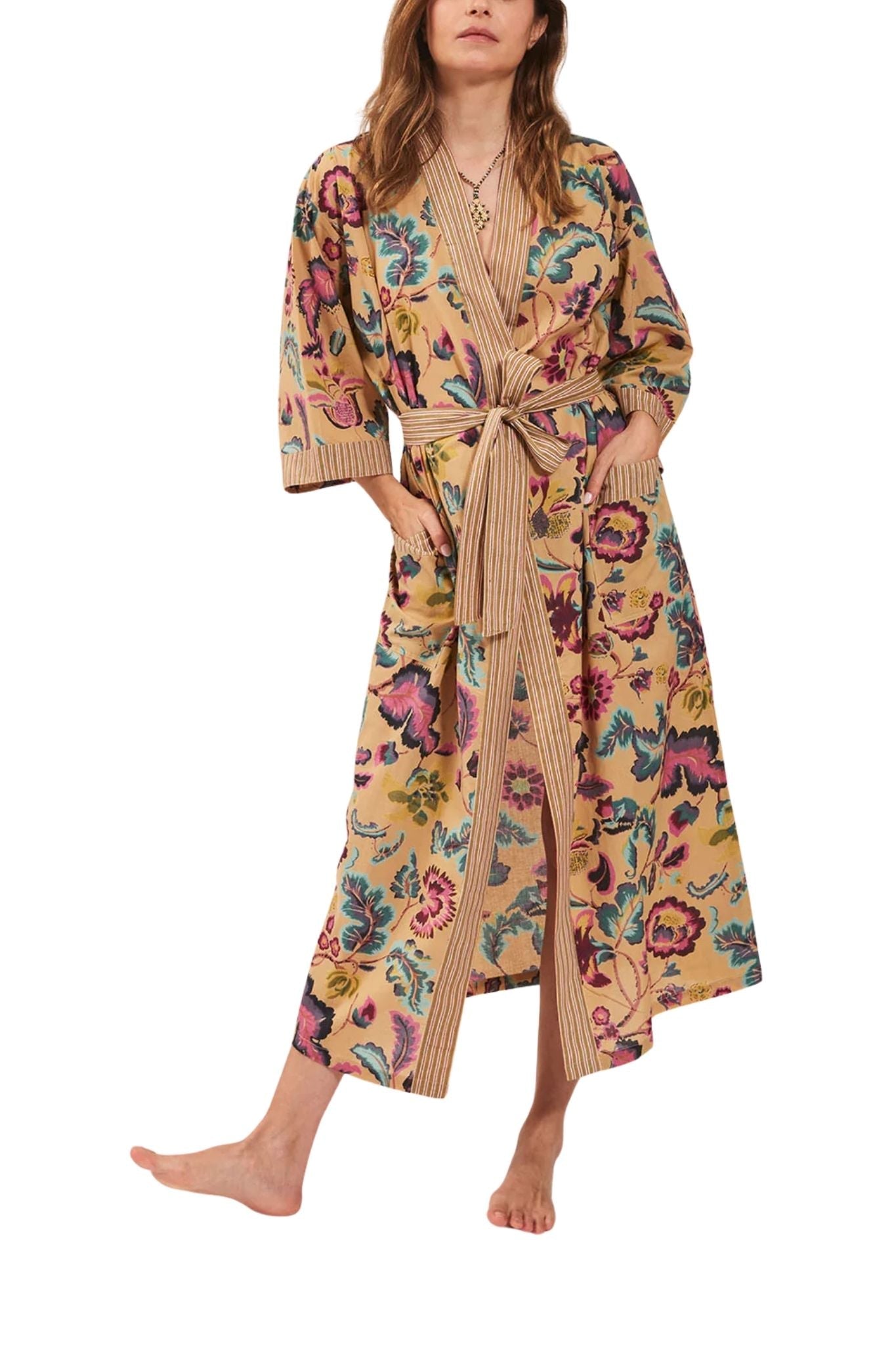 Curiosity Lab Kimono - Vermillion