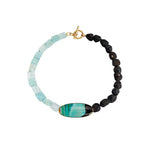 Daria de Koning Aqua/Black Necklace - Vermillion