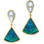 Daria de Koning Blue/Green Earrings - Vermillion