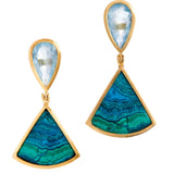 Daria de Koning Blue/Green Earrings - Vermillion