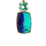 Daria de Koning Green/Blue Pendant - Vermillion