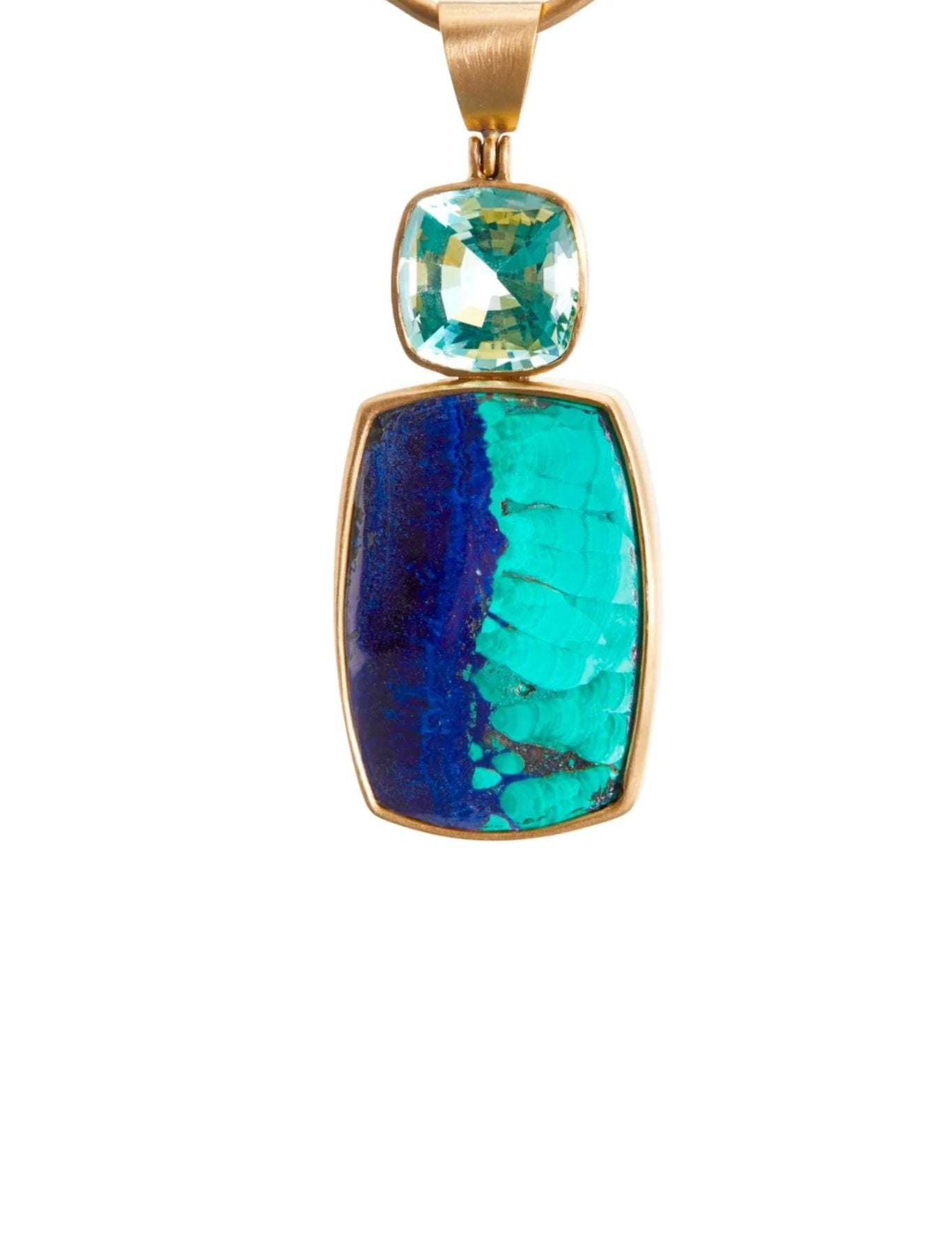 Daria de Koning Green/Blue Pendant - Vermillion