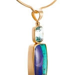 Daria de Koning Green/Blue Pendant - Vermillion