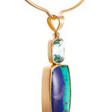 Daria de Koning Green/Blue Pendant - Vermillion