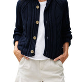 Frank & Eileen Mini Cotswolds Cable Cardigan