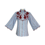 De Castro Delirio Blouse - Vermillion