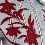 De Castro Delirio Blouse - Vermillion