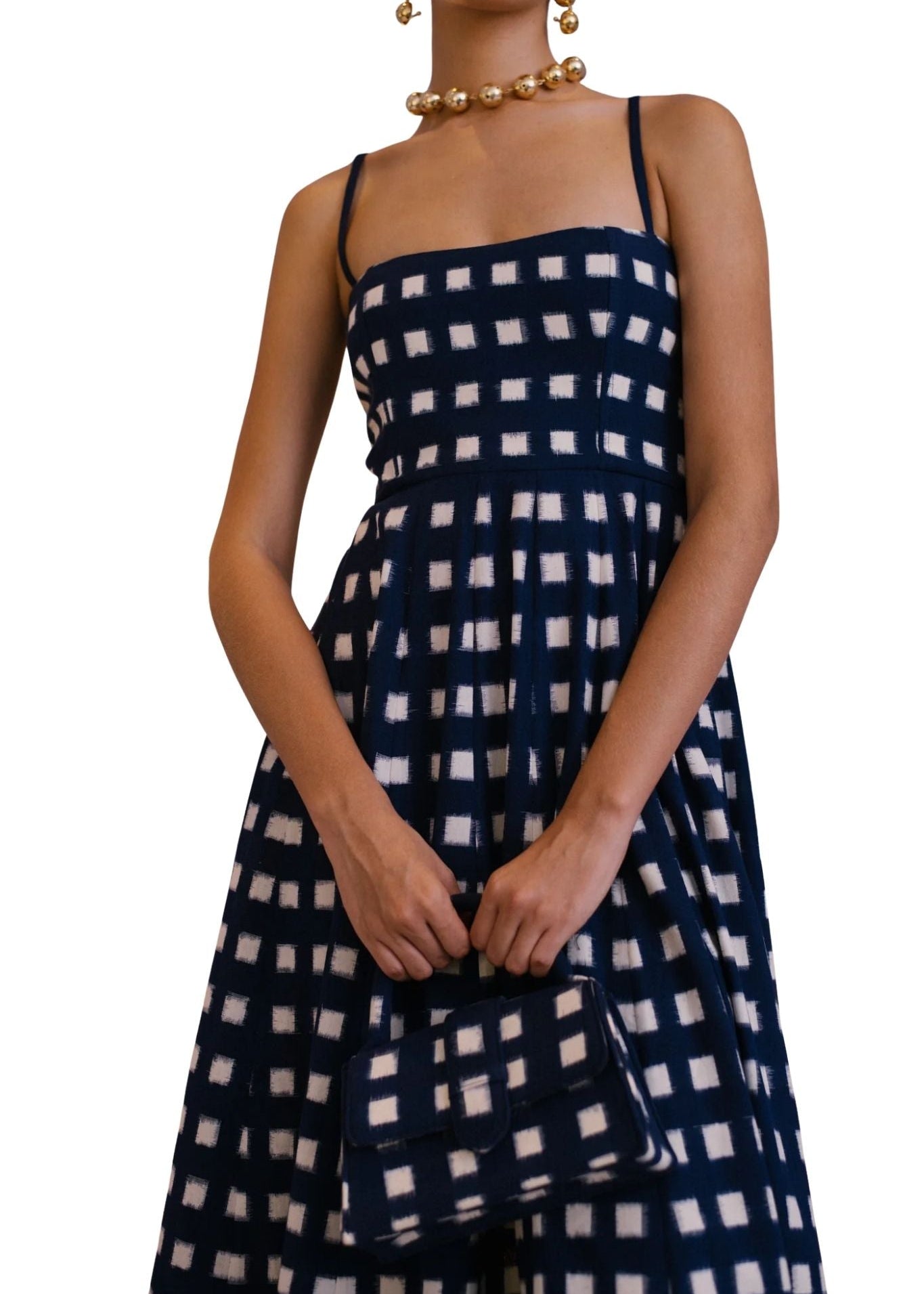 De Castro Dress - Vermillion