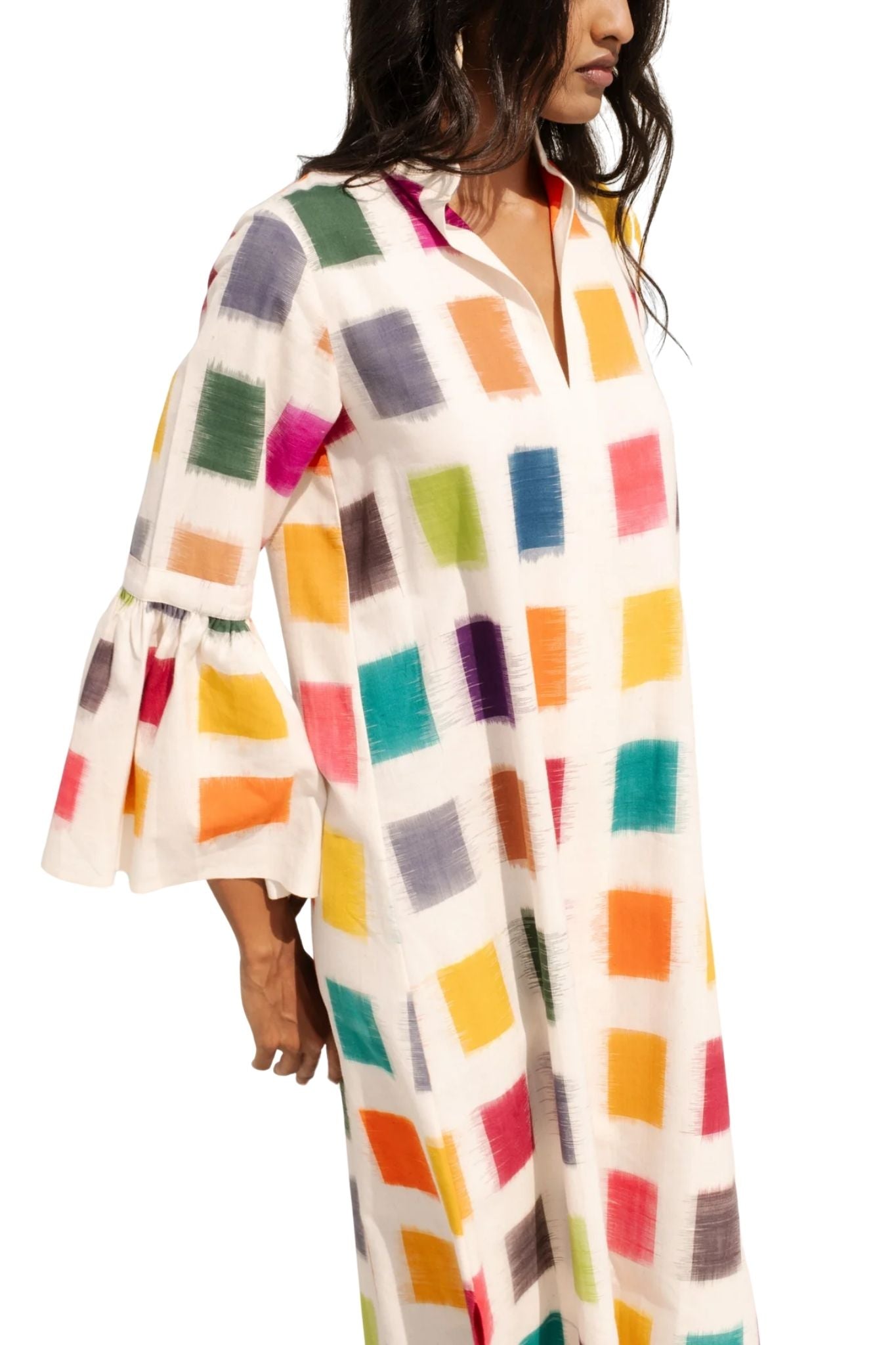 De Castro Dress - Vermillion