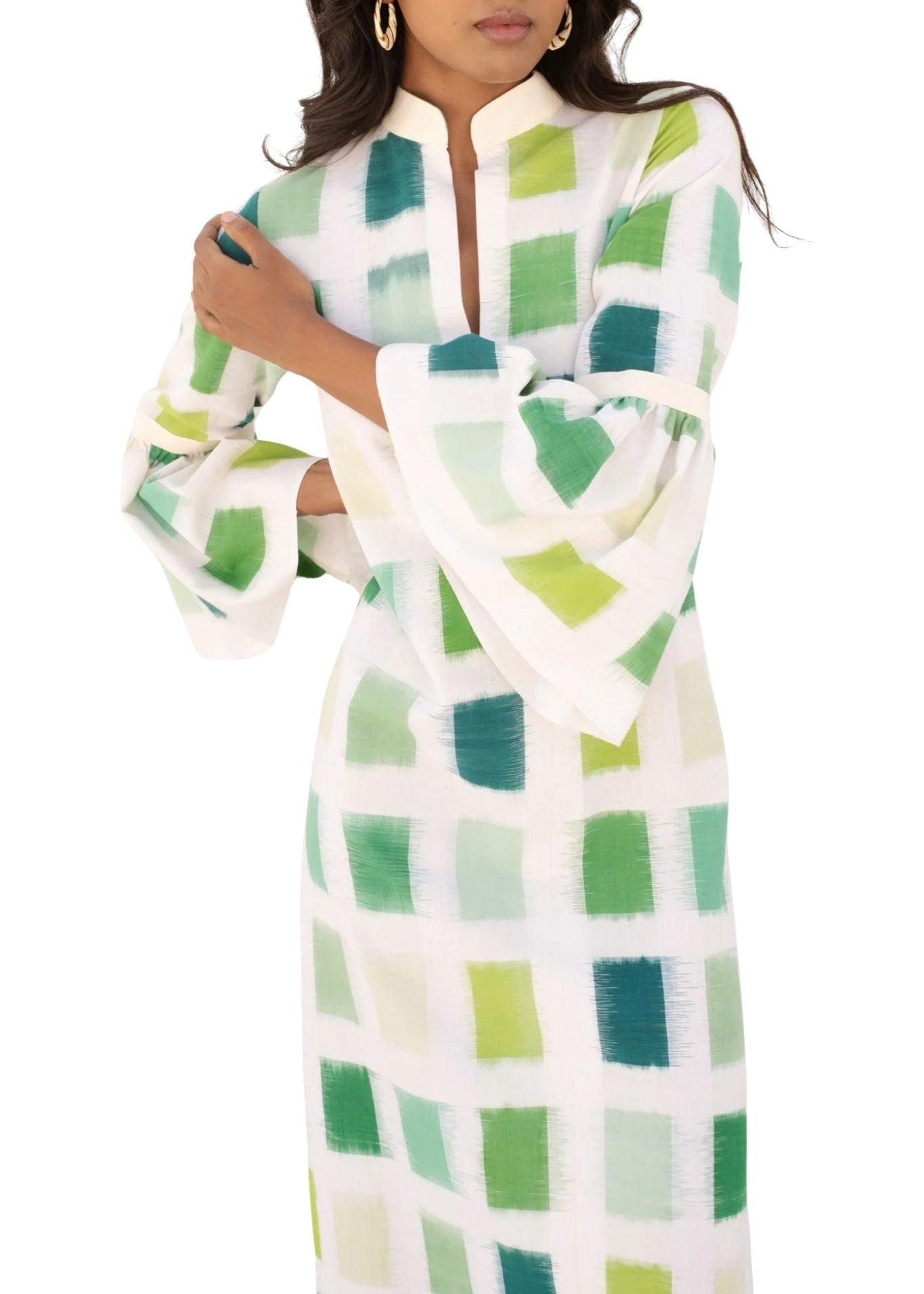 De Castro Dress - Vermillion