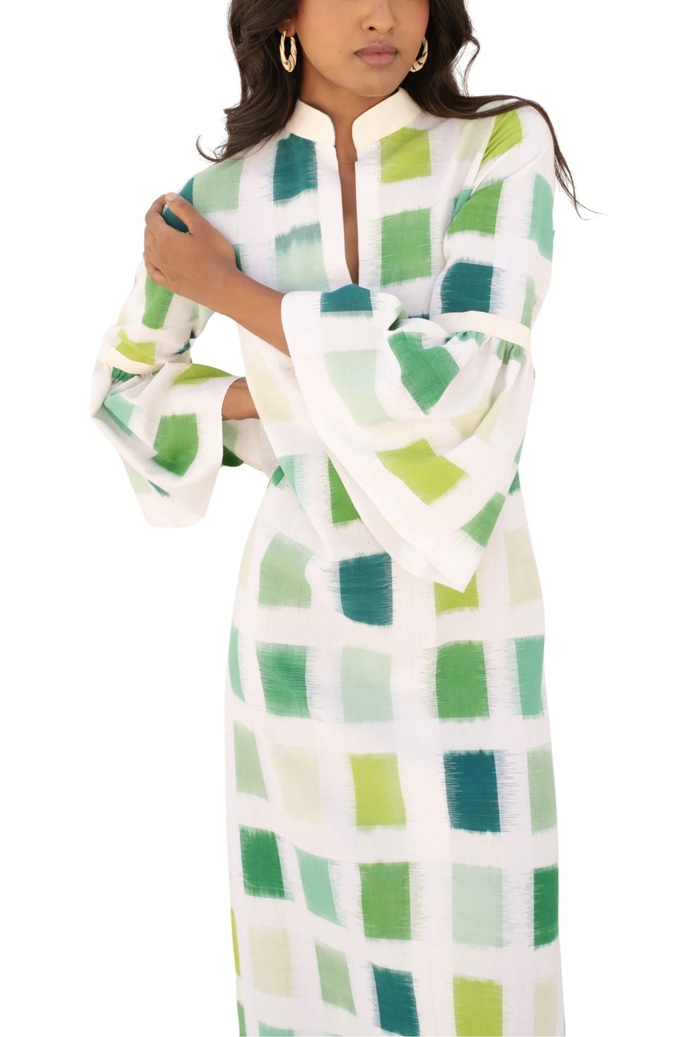De Castro Dress - Vermillion
