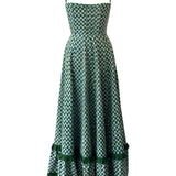 De Castro Dress - Vermillion