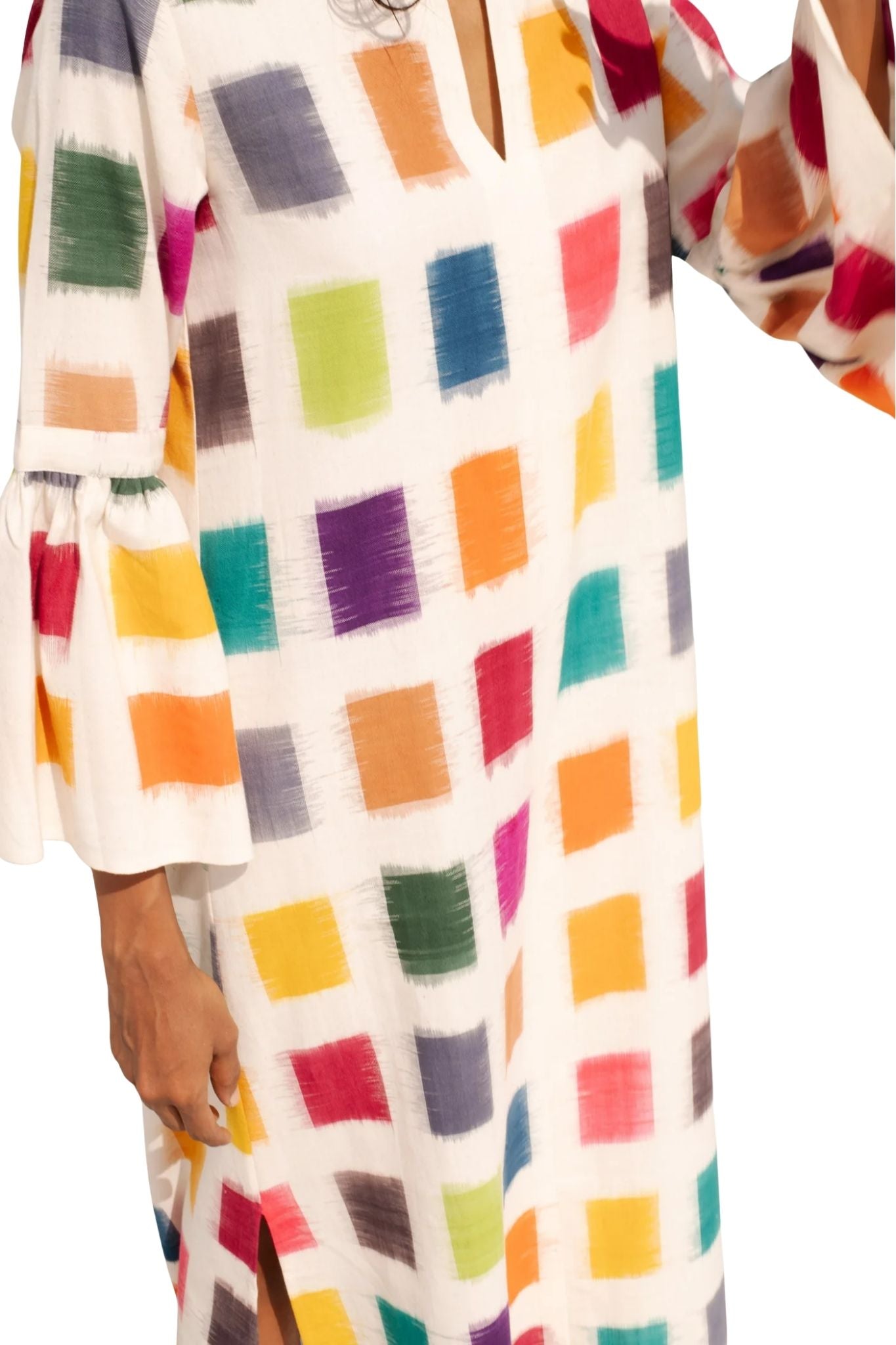 De Castro Dress - Vermillion