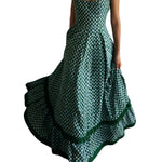 De Castro Dress - Vermillion