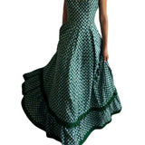 De Castro Dress - Vermillion