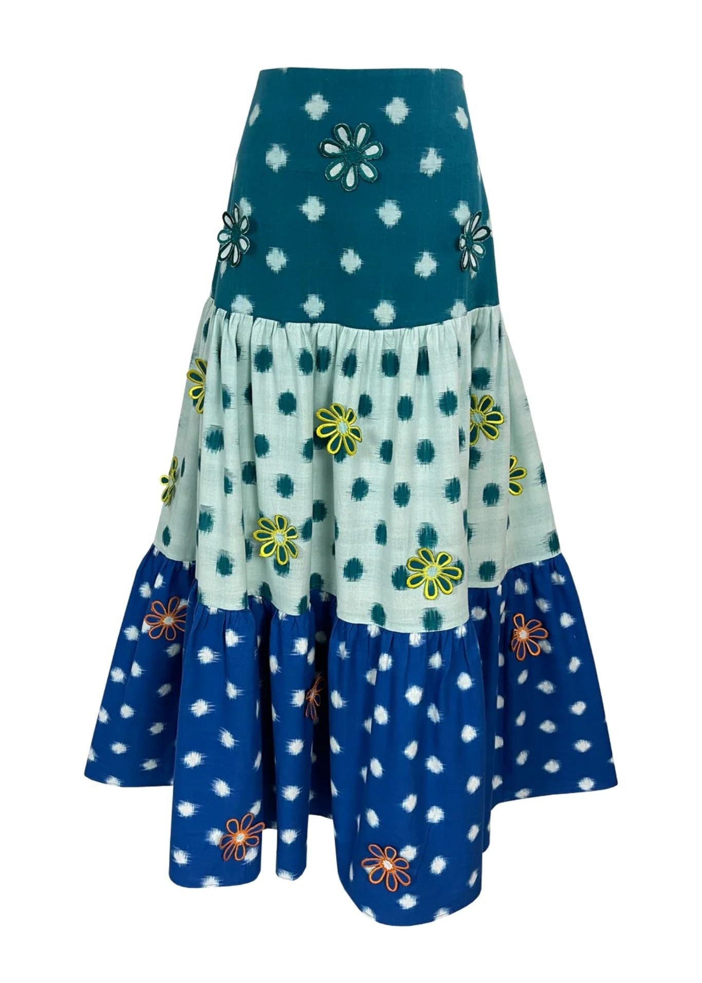 De Castro Skirt - Vermillion