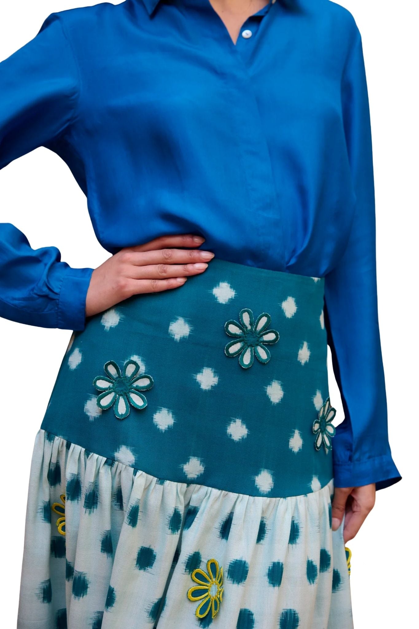 De Castro Skirt - Vermillion