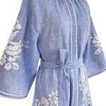 De Castro Swan Dress - Vermillion