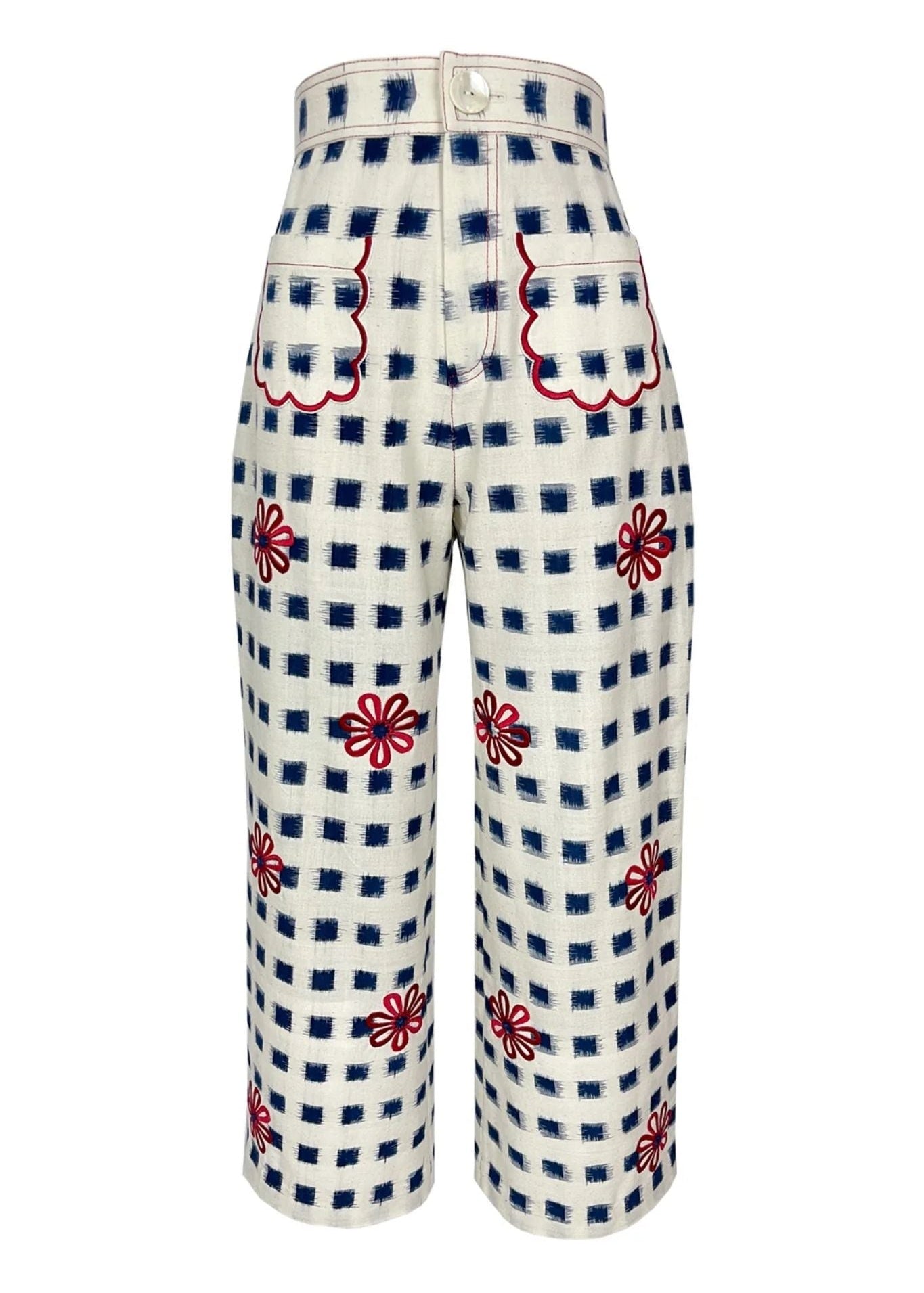 De Castro Trousers - Vermillion