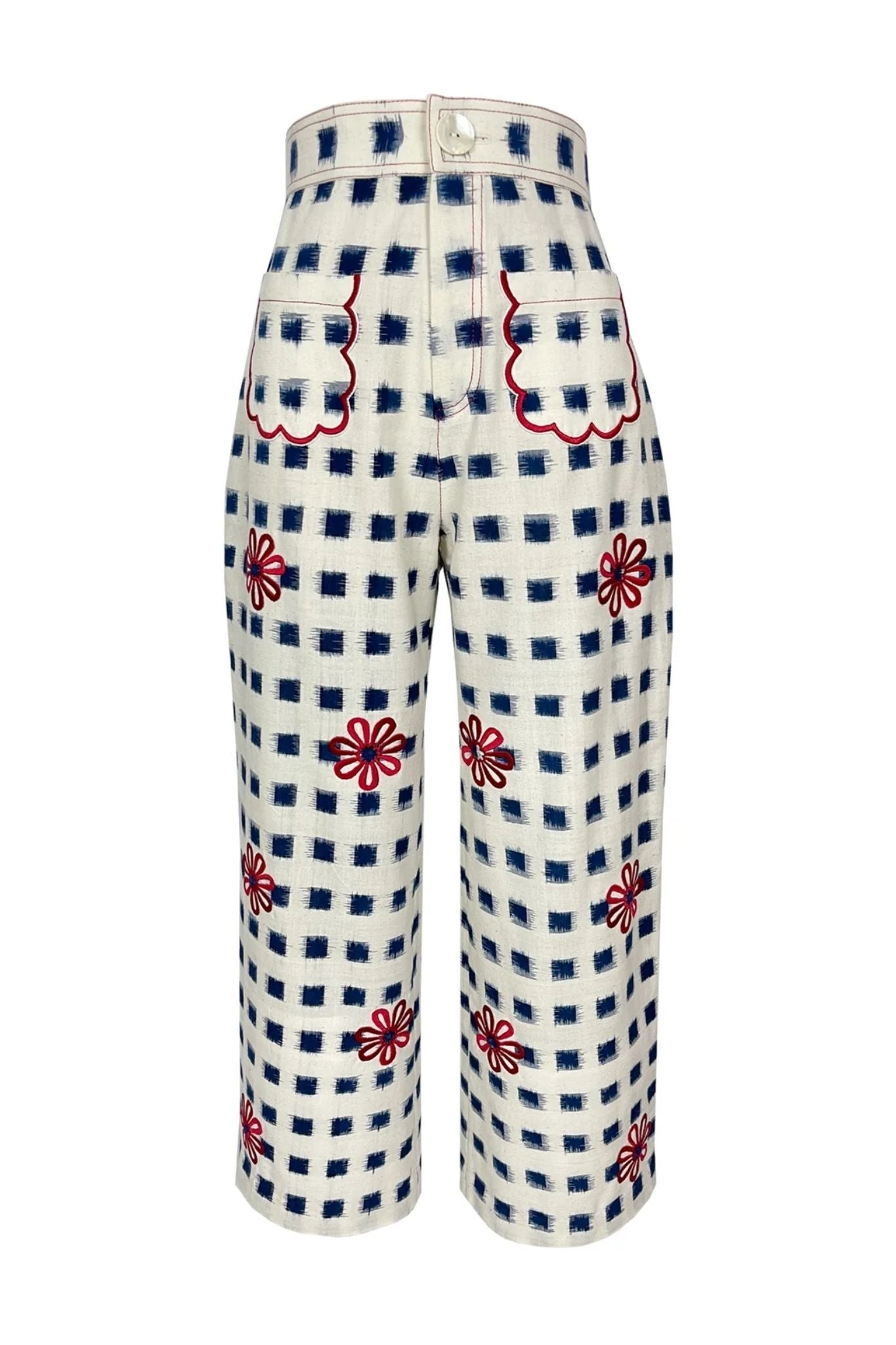 De Castro Trousers - Vermillion