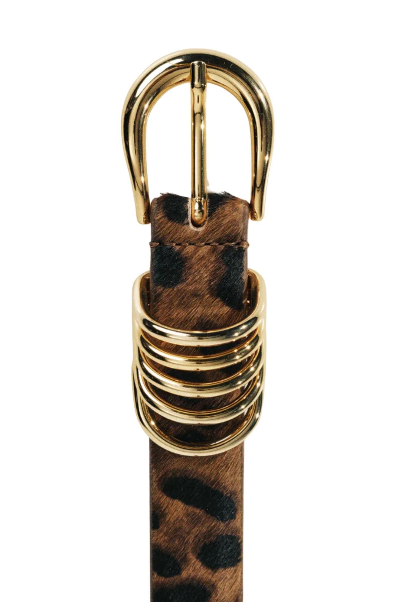 Dehanche Hollyhock Animal Gold - Vermillion