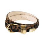 Dehanche Hollyhock Animal Gold - Vermillion