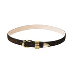 Dehanche Hollyhock Suede Gold - Vermillion