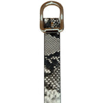 Dehanche Mija Animal Embossed Silver - Vermillion