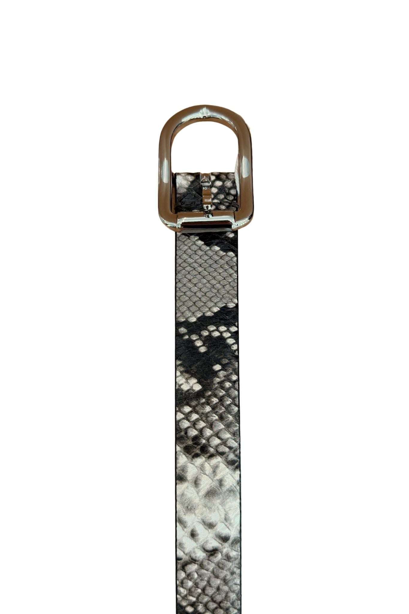 Dehanche Mija Animal Embossed Silver - Vermillion