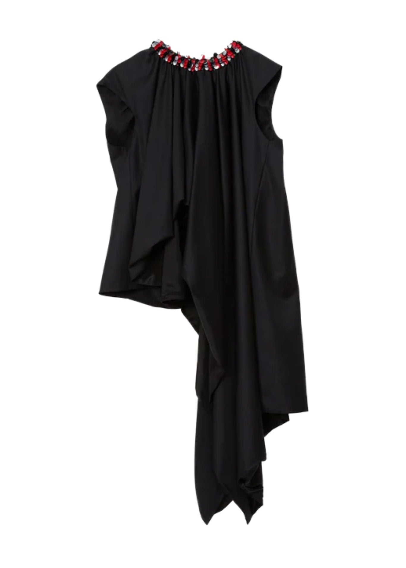 Diotima Parade Top - Vermillion