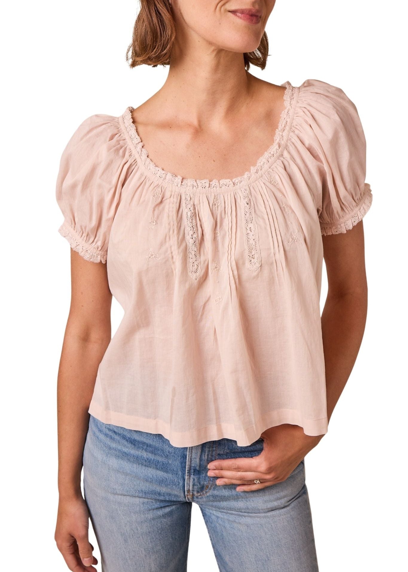 Doen Frederica Top - Vermillion