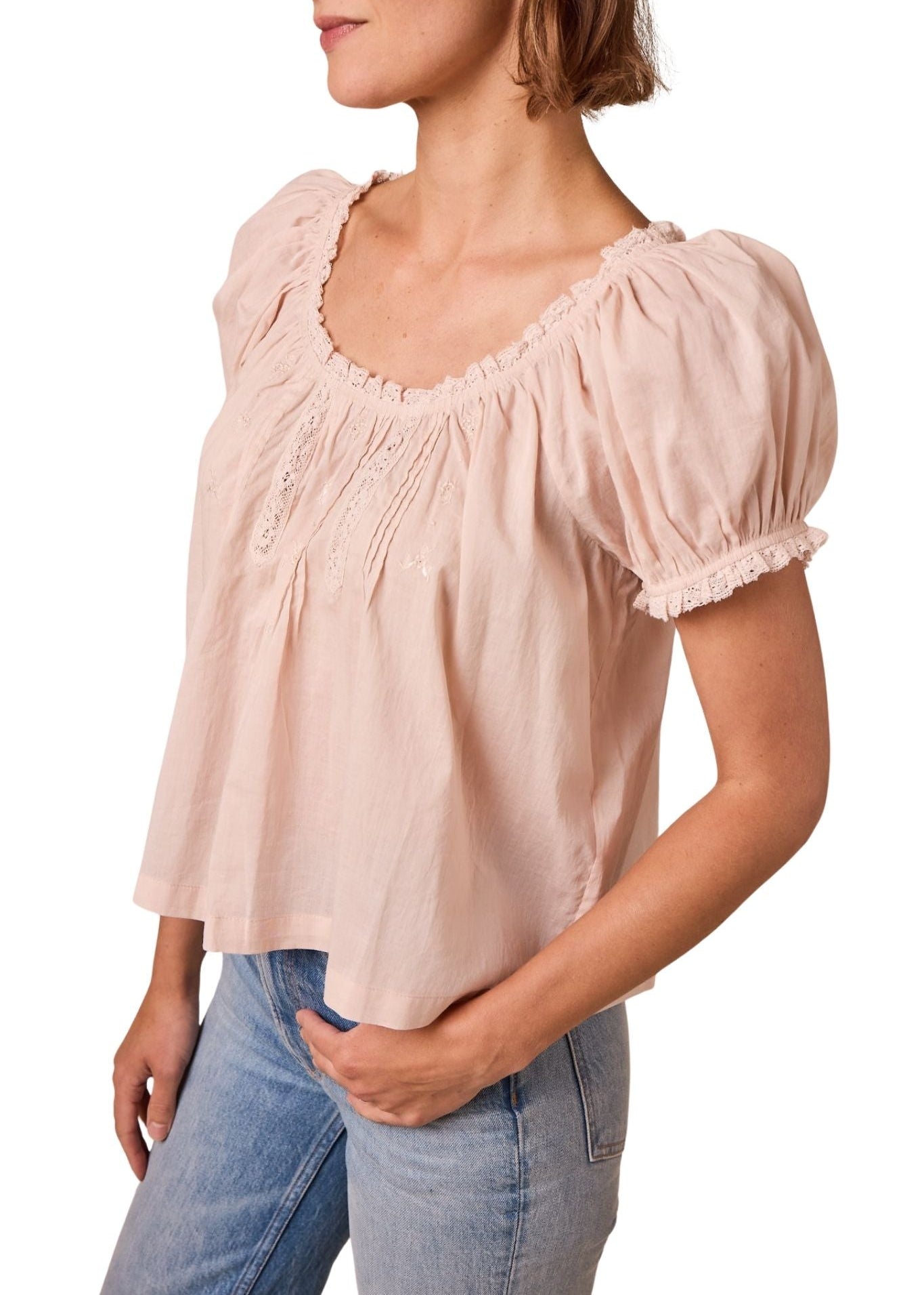 Doen Frederica Top - Vermillion