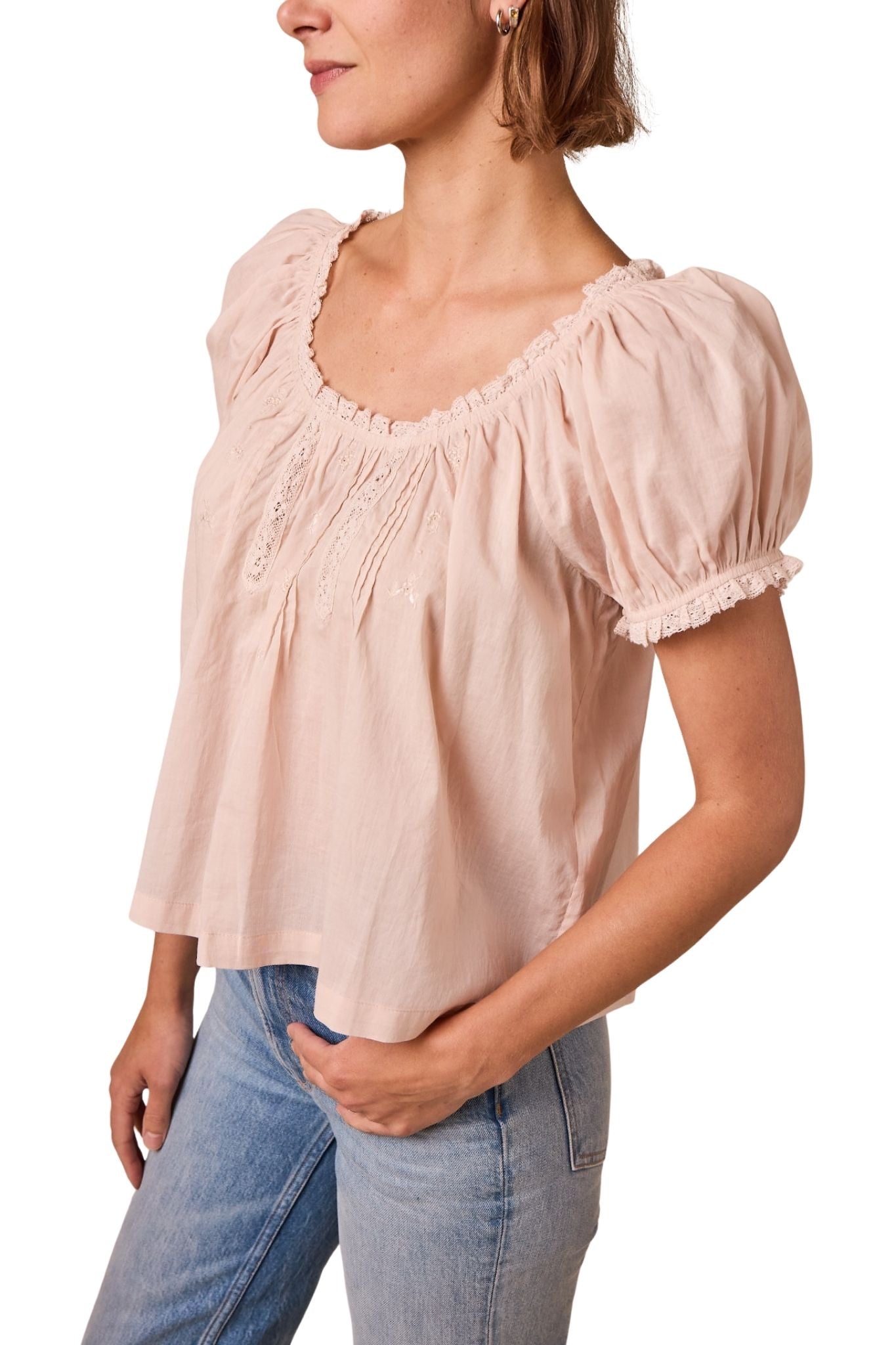 Doen Frederica Top - Vermillion