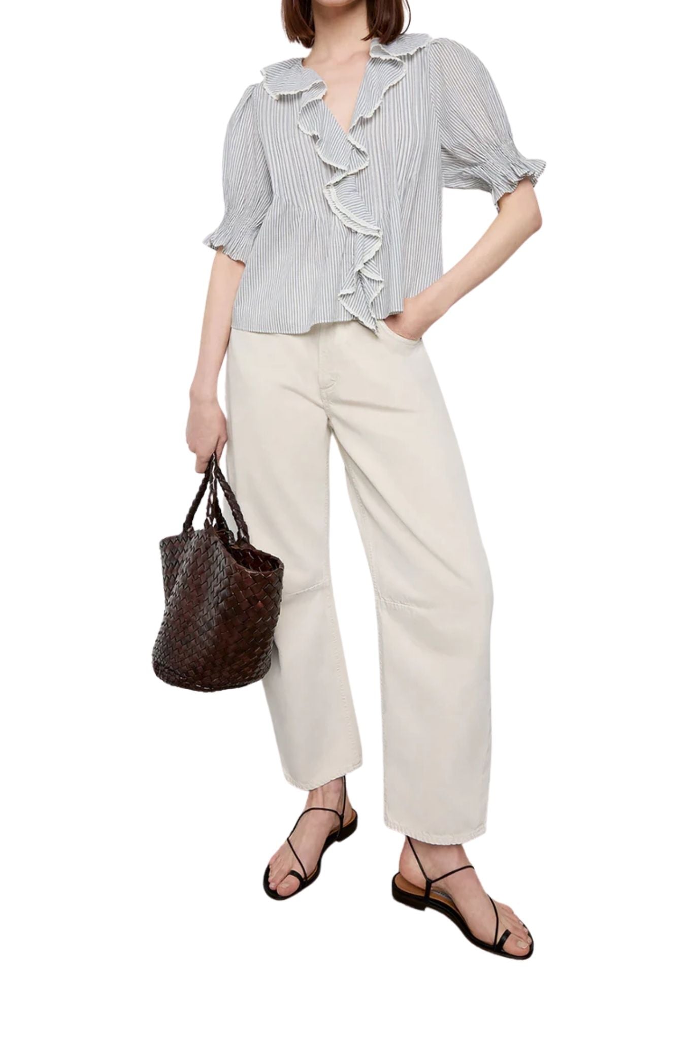 Doen Henri Top - Vermillion