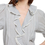 Doen Henri Top - Vermillion