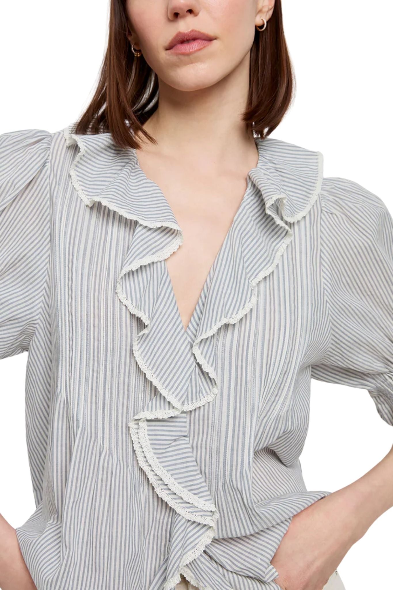 Doen Henri Top - Vermillion