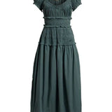 Doen Leanne Dress - Vermillion