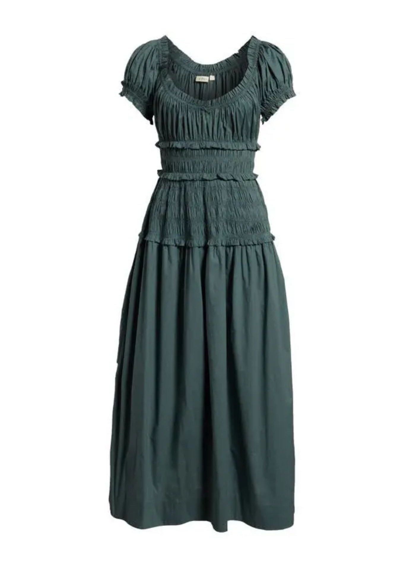 Doen Leanne Dress - Vermillion