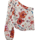 Dorothee Schumacher Floral Ease I Blouse - Vermillion