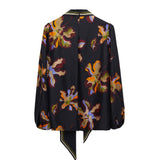 Dorothee Schumacher Floral Seductive Blouse - Vermillion