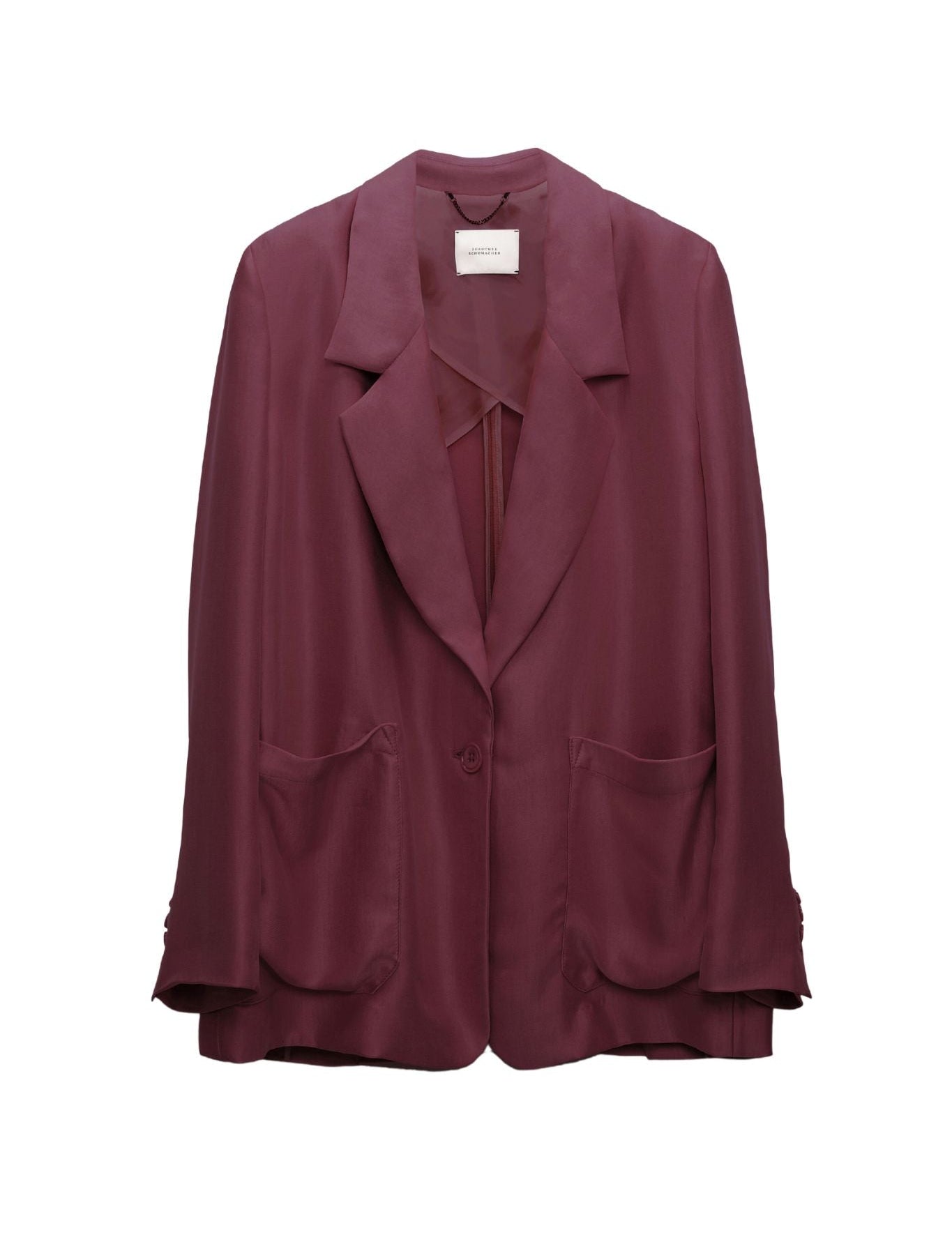 Dorothee Schumacher Slouchy Elegance Jacket - Vermillion