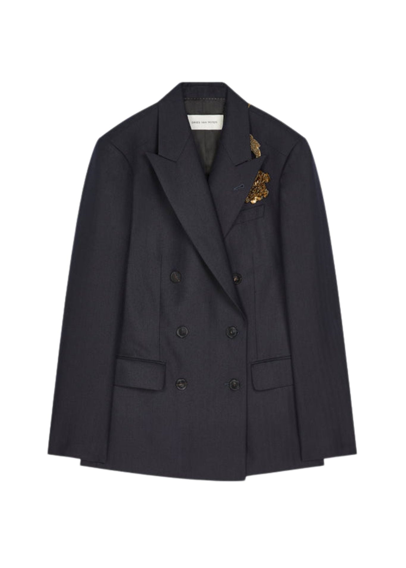 Dries Van Noten Barrysta Emb W.W. Jacket - Vermillion