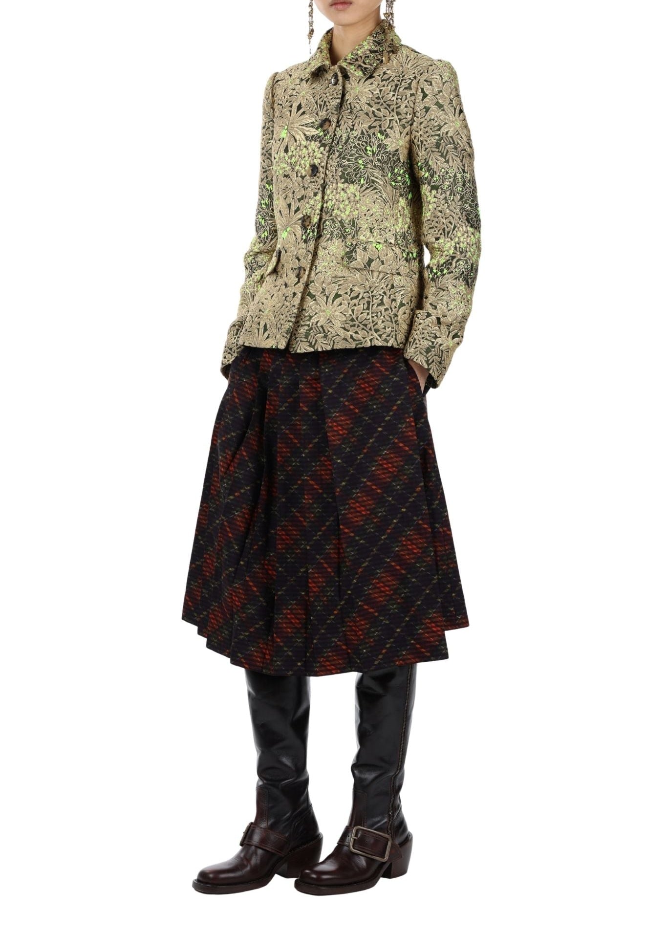 Dries Van Noten Bettsy W.W. Jacket - Vermillion