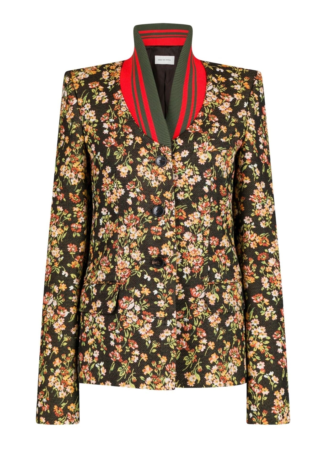 Dries Van Noten Britt W.W. Jacket - Vermillion